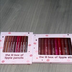 ColourPop Mini Lippie Pencils & Lippie Stix Set - Nude, Pink, Red, Brown